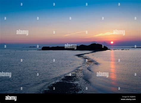 Sunrise In Penghu Islands Stock Photo Alamy