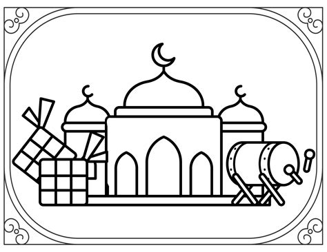 Coloriages Ramadan à Imprimer