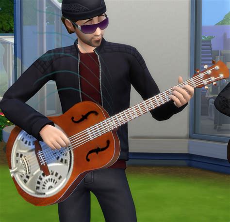 Mod The Sims 3 Classic Blues Guitars
