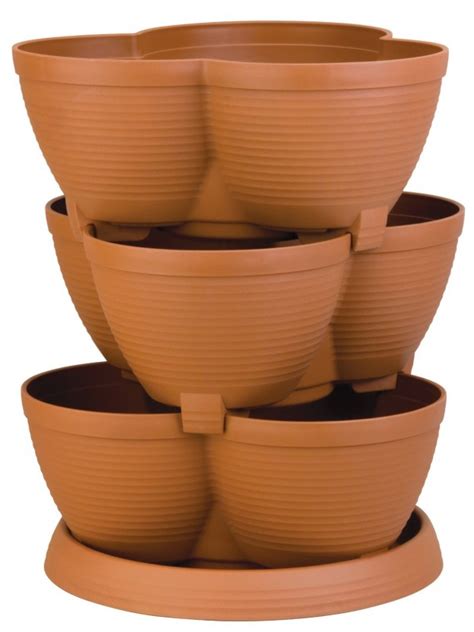 5 Best Stacking Planters Great T For Anyone Love To Garden Tool Box