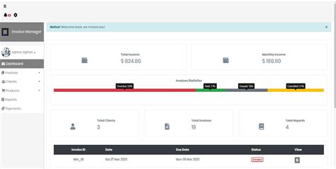Download Invoice Manager CRM - PHP Script | Free Codester