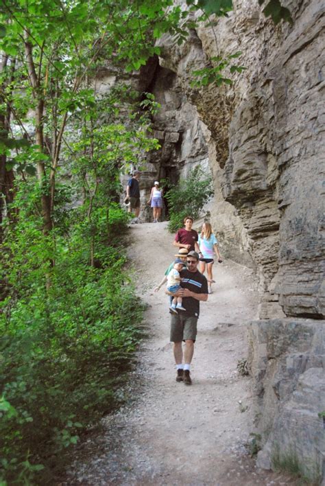 Indian Ladder Trail At John Boyd Thacher State Park New York State