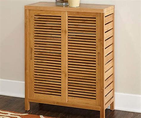 You can be guaranteed that your bathroom essentials on the. Pierce Bamboo 2-Door Floor Cabinet - Big Lots | Kitchen ...