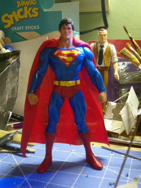 Christopher Reeve Superman 5 Dc Superheroes Custom Action Figure