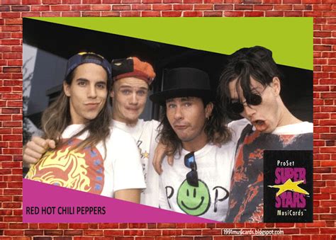 1991 Musicards Blog 11 Jimi Hendrix Red Hot Chili Peppers Bonus