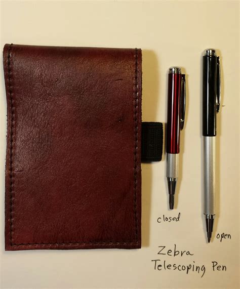 Leather Pocket Notebook Book Style Etsy