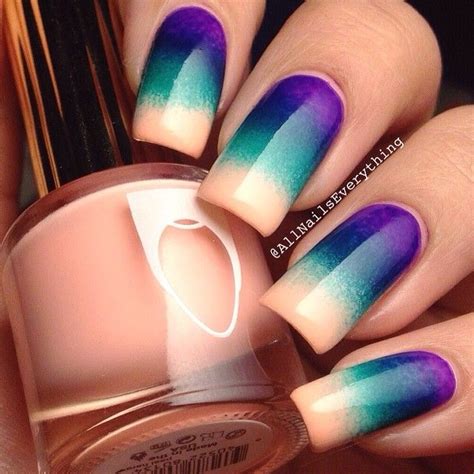 Nail Ideas How To Do Ombre Nail Art At Home