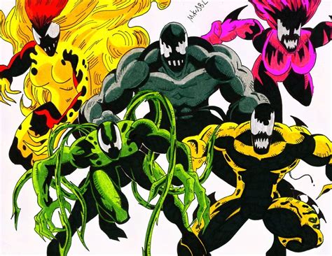 Venom Riot Matanza Y Otros Brutales Simbiontes De Marvel