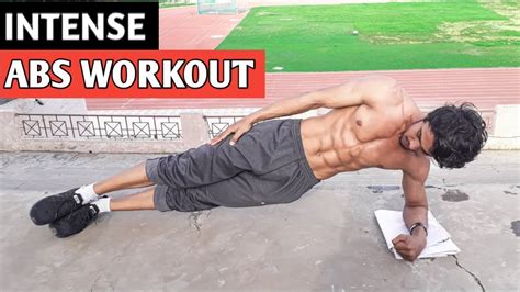 Intense 6 Pack Ab Workout Youtube