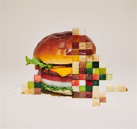 Pixelated Food Can Be Eaten In 8 Bits Foodiggity