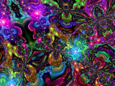 Trippy Fractal Art Magic Psychedelic Water Abstract Awesome Colorful Crazy Light Mind