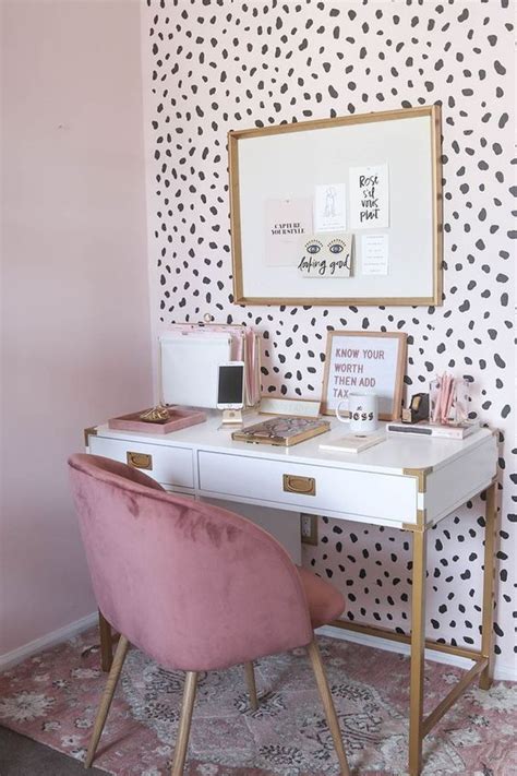 30 Girly Pink Home Office Ideas That You Want To Work All Day Page