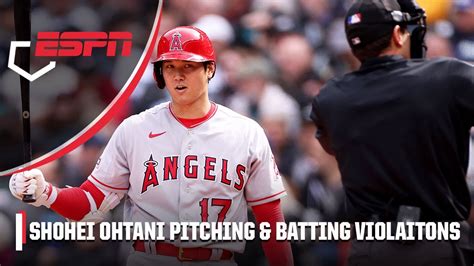 shohei ohtani makes mlb history with pair of pitch clock violations mlb on espn the global