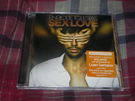 Publicafé Collection Cd Enrique Iglesias Sex And Love Brazilian