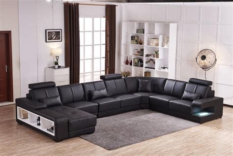 Innovative Style Comfort Modern Luxurious Leather Sectional Sofa Set Sofa Design Leather Sofa