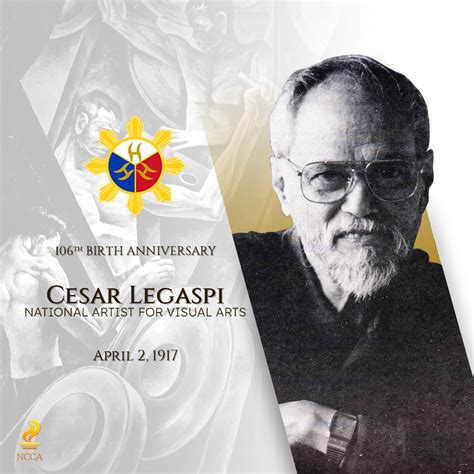 ncca ph on twitter today is the 106th birth anniversary of national artist cesar legaspi read