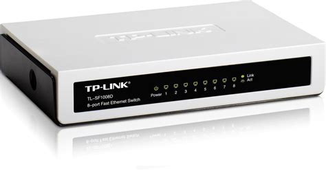 Tp Link Tl Sf1008d 8 Port Fast Ethernet Switch Novatech