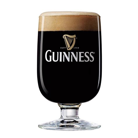 Guinness Vintage Stem Beer Stout Glass Goblet Oz Brand New Circa