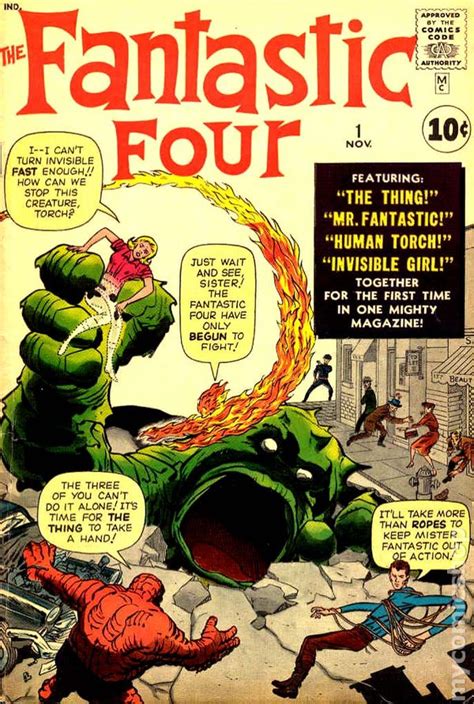 Fantastic Four 20 Comic Marvel Comics 1st App Molecule Man Silver Age