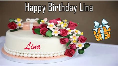 Happy Birthday Lina Image Wishes Youtube