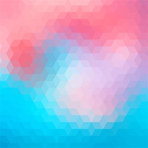 Free Vector Geometric Background In Blue And Red Tones