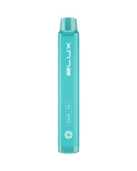 Elux Legend Mini Disposables Clear 600 Puffs Buy One Get One Free £399