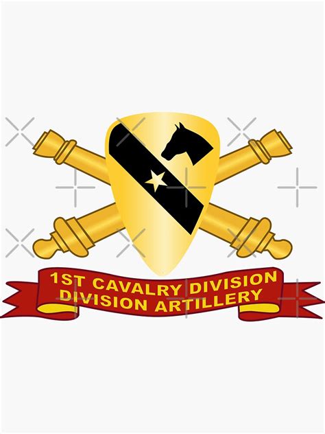 1st Cavalry Division Division Artillery W Artillery Br Ribbon