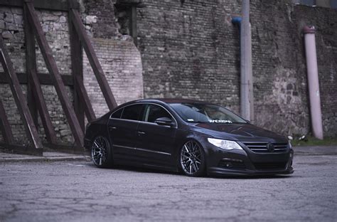 Beast Modeon Stealthy Black Vw Cc Featuring Crystal Clear Headlights