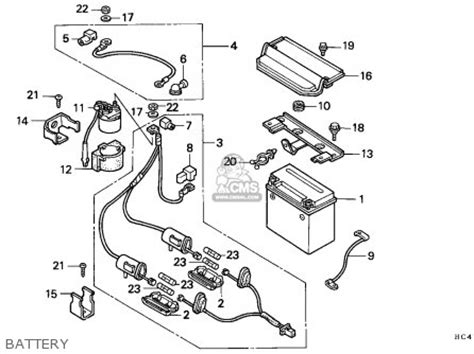 Kia wiring diagrams free download for such models, as: Honda TRX300 FOURTRAX 1993 (P) CANADA parts lists and ...