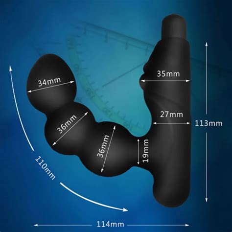 Aliexpress Buy Vibrating Anal Toys Prostate Massager Silicone