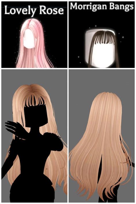 Rh Hair Combo In 2023 Aesthetic Roblox Royale High Outfits High Hair