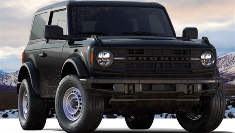 24 2020 Ford Bronco Base Model Price Images