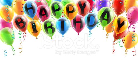 Happy Birthday Balloons Stock Photo Royalty Free Freeimages