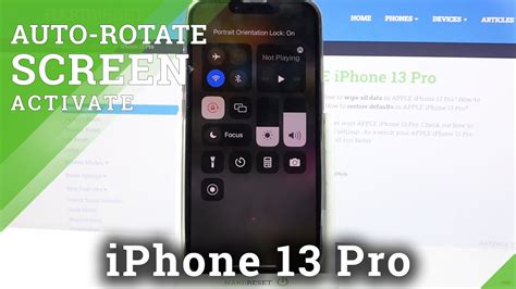 How To Turn Off Auto Rotate Screen On Iphone 13 Pro Disable Screen