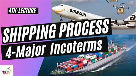 How To Ship Products Shipping Process 4 Major Incoterms Import