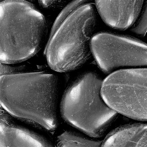 Create, express and live your style when you use these naturally beautiful, assorted river rocks for your home decorating needs. Akasha 15 lb. Black Standard River Rock Box Contains (3) 5 ...