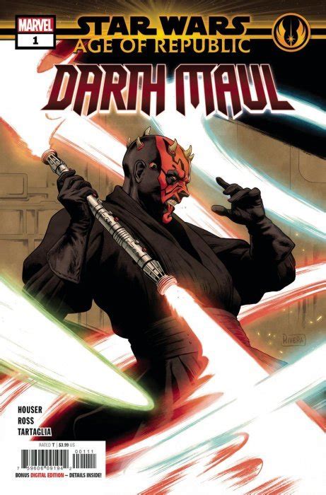 Star Wars Age Of Republic Darth Maul 1 Marvel Comics Comic Book