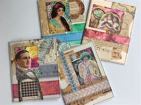 As such, one of the first things you should do is photograph your products. Cards made with ATC's | Making greeting cards, Collage art ...