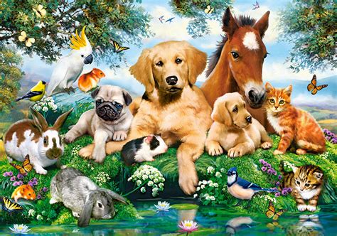 As you assemble the office jigsaw puzzle, the 500 pieces will reveal the faces of michael scott, dwight schrute, jim and pam, and all the iconic characters from the greatest sitcom ever. Summer Pals - 500 Teile - CASTORLAND Puzzle online kaufen