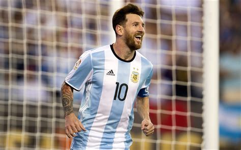 Скачать обои Messi Argentinean National Team Footballers Lionel