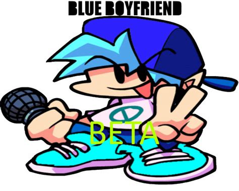 Blue Boyfriend Beta 2 Friday Night Funkin Mods