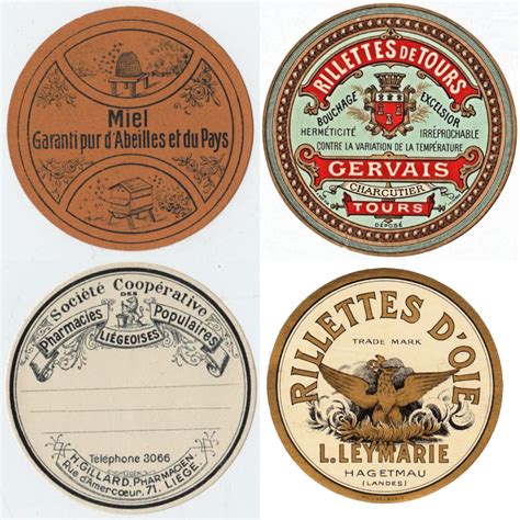 Vintage Food Labels Vintage Recipes Packaging Design Branding Design