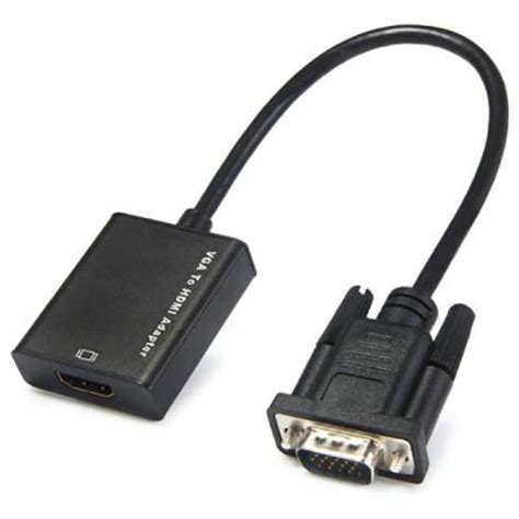 For most displays, hdmi is the universal standard. VGA to HDMI Converter Cable Adapter with Audio 1080P ...