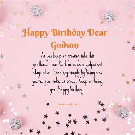 30 Amazing Birthday Wishes For Godson