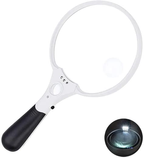 Magnifying Glass Magnifier Extra Large Magnifying Glass With Light 3