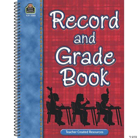 Teacher Created Resources 4 Ea Record And Grade Book Oriental Trading
