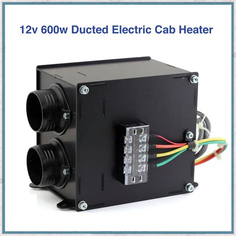 12v 600w Ducted Electric Cab Heater Camper Interiors