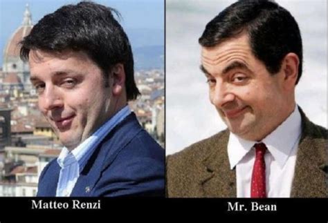 Matteo renzi nasce a firenze nel gennaio 1975 e cresce a rignano sull'arno. Renzi non assomiglia a Mr Bean fisicamente, ma mentalmente sì!