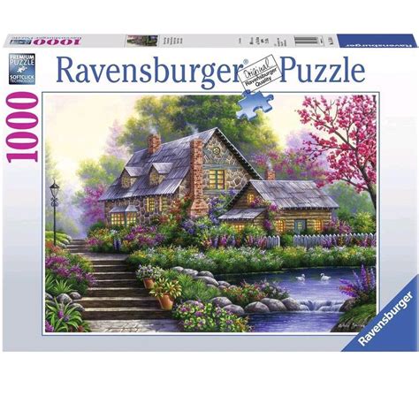 Ravensburger Puzzle Romantisches Cottage 1000 Teile 15184 Spar Toys