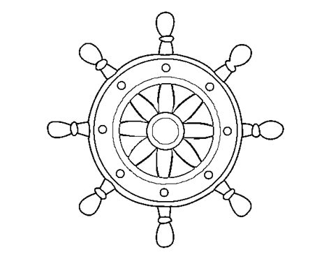 Color online with this game to color tales and legends coloring pages and you will be able to share and to create your own gallery online. Ship's wheel coloring page - Coloringcrew.com